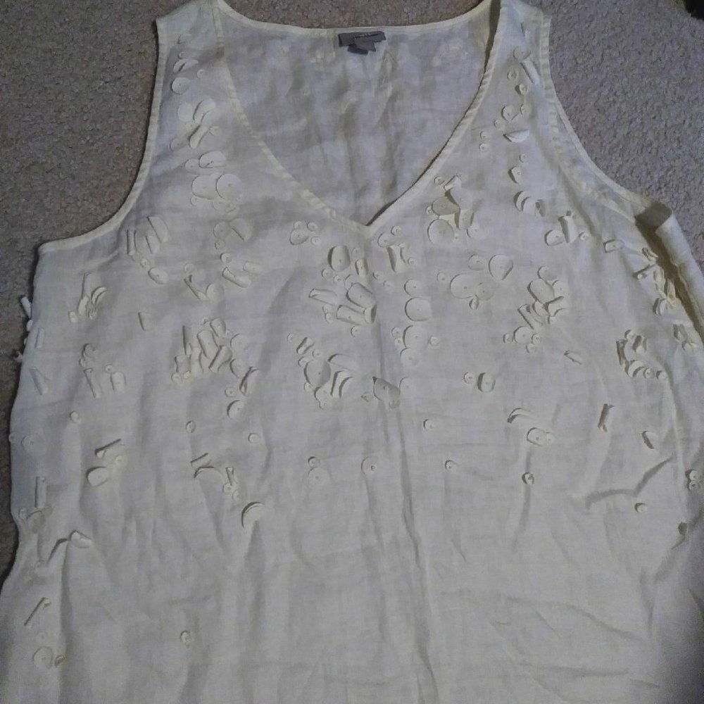 J. Jill linen tank top